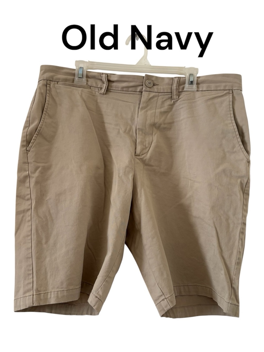 Old Navy Men's Tan Chino Shorts sz 38